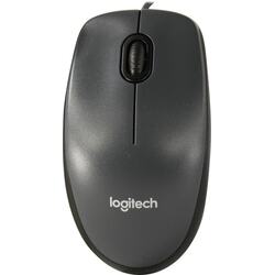 Logitech Mouse M90 Dark Grey <910-001793> (RTL) USB 3btn+Roll