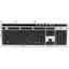 Клавиатура Logitech UltraX Media Keyboard, вид сверху