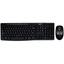 Комплект клавиатура + мышь Logitech MK200, вид сверху