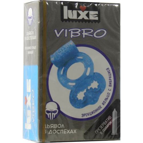 Виброкольцо Luxe VIBRO Дьявол в доспехах