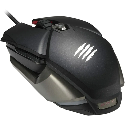 MB05DCINBL000-0 Мышь Mad Catz B.A.T. 6+ игровая, чёрная, PMW3389, USB, 8 кнопок, 16000 dpi, RGB подсветка