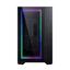 MagniumGear NEO Qube 2 Infinity Mirror, Black, Dual System, Tempered Glass, Mid-Tower / MG-NE620QI_DBK02_RU,  