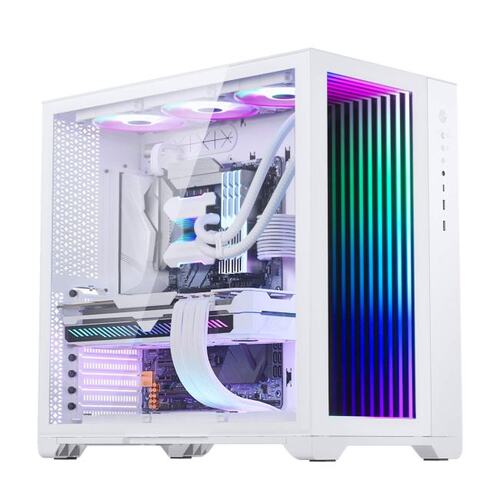 Корпус MagniumGear NEO Qube 2, White, Dual System, ARGB Strip, Mid-Tower / MG-NE620Q_DWT02_RU