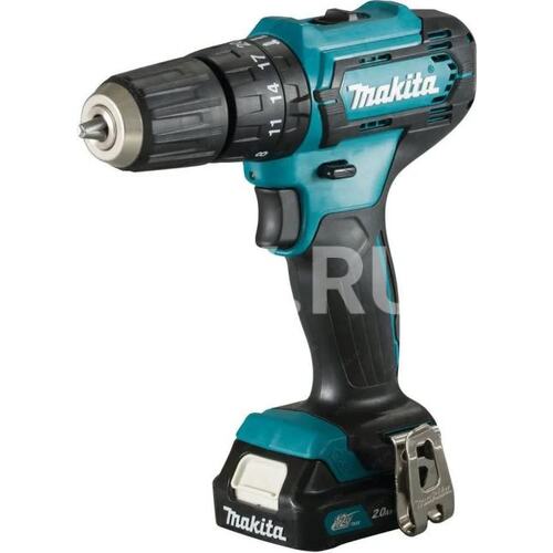 Дрель-шуруповерт Makita HP333DWAE аккум. патрон:быстрозажимной (кейс в комплекте)