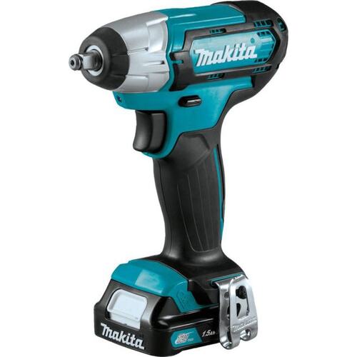 Гайковерт Makita TW140DWAE аккум. патрон:квад.3/8" (кейс в комплекте)
