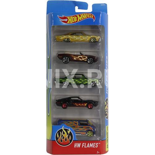 Игрушка Mattel Hot Wheels Игровой набор "HW Flames" из 5шт