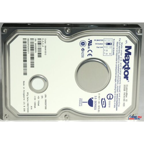 Жесткий диск Maxtor 200 Гб 200 Gb DiamondMax 10 6B200P0 IDE