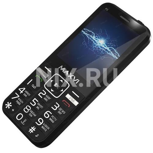 Телефон MAXVI P3 black 32 Мб