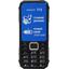 Телефон MAXVI T12 black 32 Мб, вид спереди