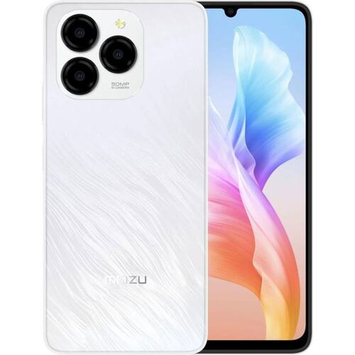 83.45.44501512RU Смартфон Meizu M411H Note 21 256Gb 4Gb белый моноблок 3G 4G 2Sim 6.74" 720x1600 Android 14 50Mpix 802.