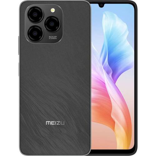 83.45.44502510RU Смартфон Meizu M411H Note 21 256Gb 4Gb черный моноблок 3G 4G 2Sim 6.74" 720x1600 Android 14 50Mpix 802