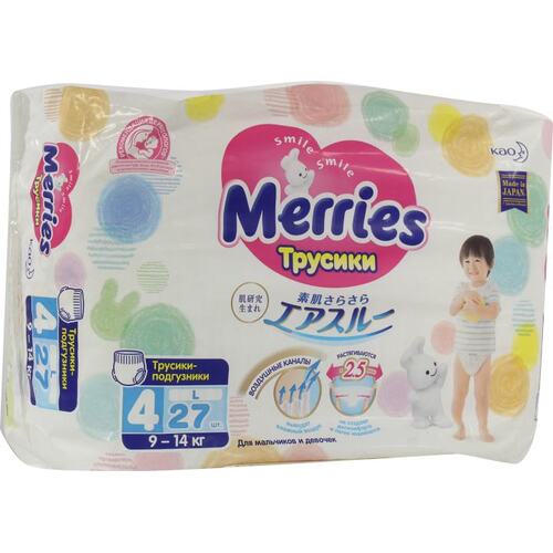 Подгузники Merries L