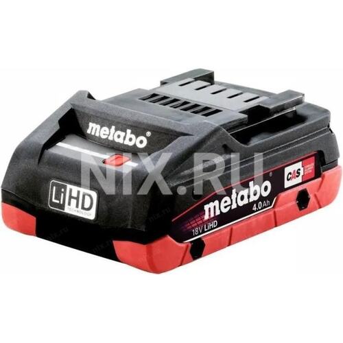 625367000 Батарея аккумуляторная Metabo LiHD 18В 4Ач Li-Ion ()