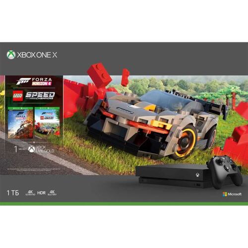 Игровая приставка Microsoft XBOX One X 1Tb + Forza Horizon 4 + Lego Speed Champions CYV-00469 (1787)