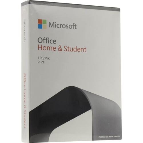 Офисное ПО Microsoft Office Home & Student 2021 BOX бессрочная лицензия
