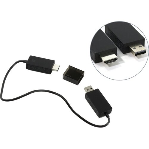 Wi-Fi медиа-транслятор Microsoft Wireless Display Adapter v2 (WDA2) P3Q-00022