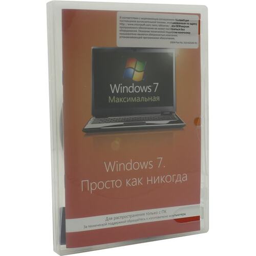 Операционная система Microsoft Windows 7 Ultimate 32-bit OEM