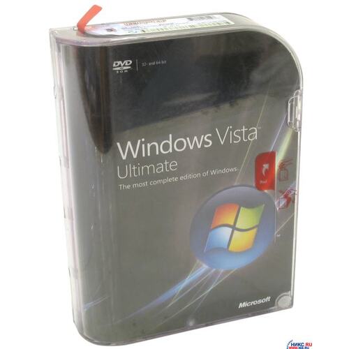 Операционная система Microsoft Windows Vista Ultimate 32-bit/64-bit BOX