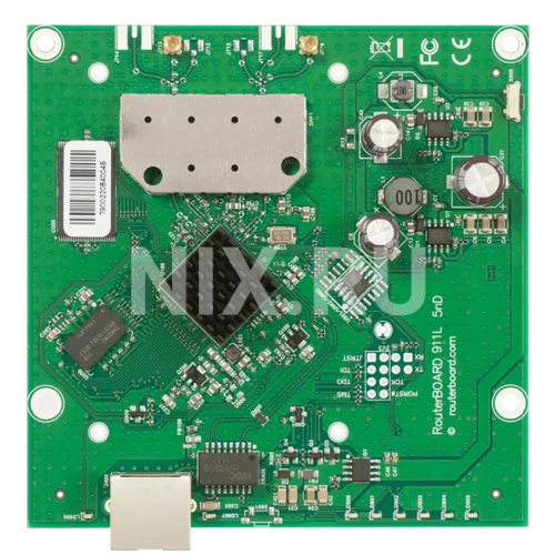 RB911-5HnD MikroTik 911 Lite5 dual with 600MHz Atheros CPU, 64MB RAM, 1x LAN, built-in 5Ghz 802.11a/n 2x2 two chain wi