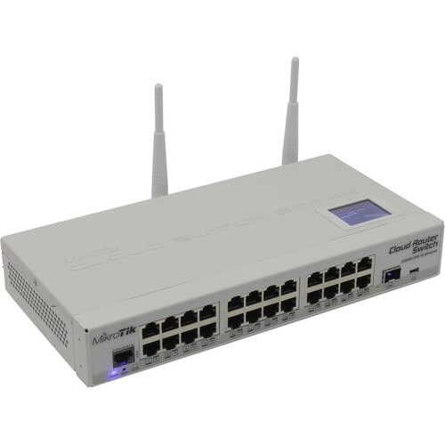 Роутер WiFi MikroTik Cloud Switch CRS125 <CRS125-24G-1S-2HnD-IN>