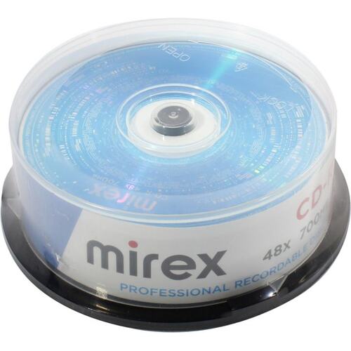 Диск CD-R Mirex UL120051A8M 25 шт