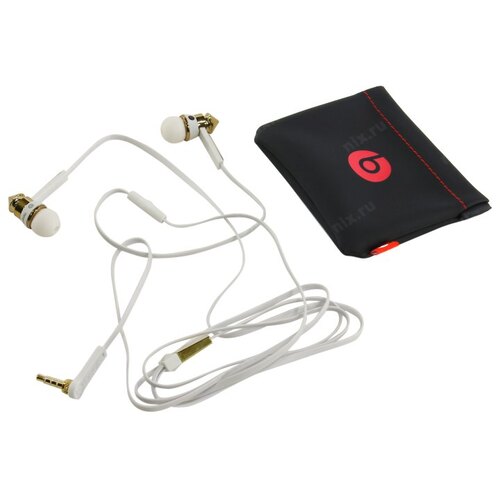 Наушники с микрофоном Monster beats by dr.dre heartbeats (Lady Gaga) White