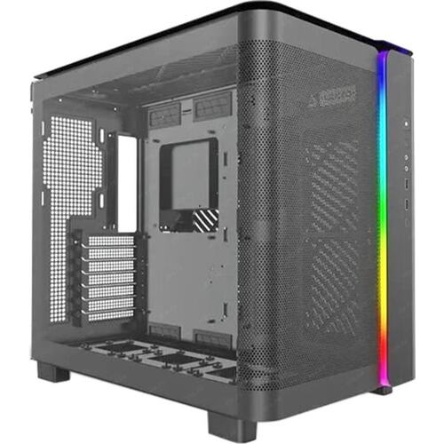 Корпус Montech King 95 черный без БП ATX 9x120mm 6x140mm 2xUSB3.0 audio bott PSU