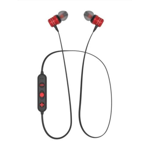 Наушники с микрофоном MORE CHOICE BG20 Red (Bluetooth 5.0)