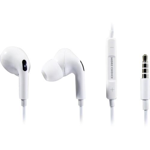 Наушники с микрофоном MORE CHOICE G31S White White