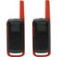 2 радиостанции (2 рации) Motorola TALKABOUT T62, вид спереди