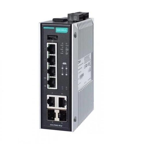 MOXA Коммутатор EDS-P506E-4PoE-2GTXSFP