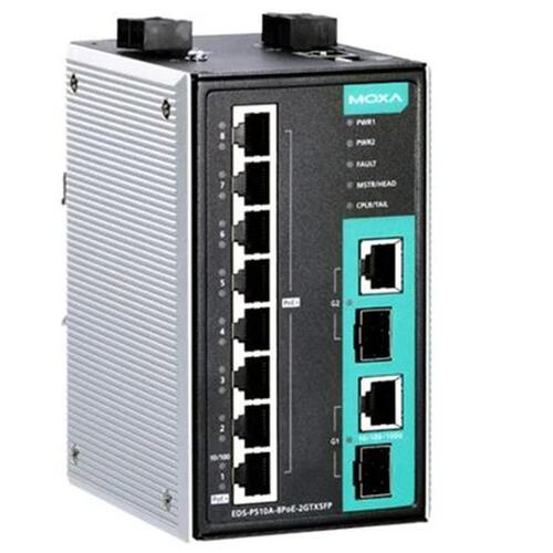 MOXA Коммутатор EDS-P510A-8PoE-2GTXSFP-T