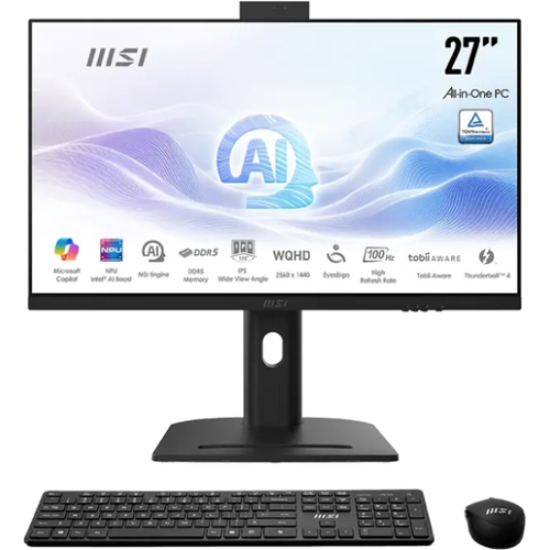Моноблок MSI Modern AM273QP AI 1UM-004RU <9S6-AF0111-004> Core Ultra 5 125U/16 Гб/512 Гб SSD/Win11Pro/27" (68.6 см)