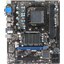 Материнская плата Socket AM3 plus MSI 760GM-P23 (FX) 2DDR3 MicroATX, вид сверху