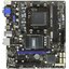 Материнская плата Socket AM3 plus MSI 880GMA-E35 (FX) 2DDR3 MicroATX, вид сверху