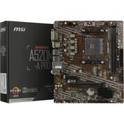   Socket AM4 MSI A520M-A PRO 2DDR4 MicroATX