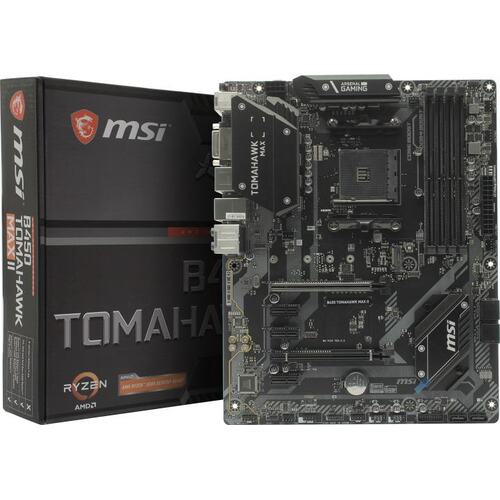 Материнская плата Socket AM4 MSI B450 TOMAHAWK MAX II 4DDR4 ATX