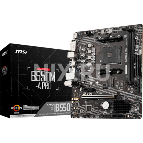Материнская плата MSI B550M-A PRO
