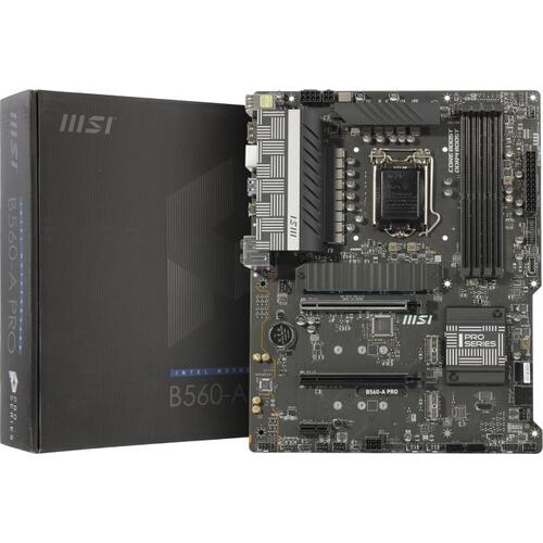 Материнская плата Socket LGA1200 MSI B560-A PRO 4DDR4 ATX