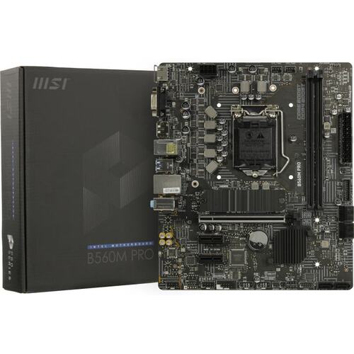 Материнская плата Socket LGA1200 MSI B560M PRO 2DDR4 MicroATX