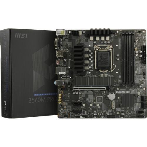 Материнская плата Socket LGA1200 MSI B560M PRO-VDH 4DDR4 MicroATX