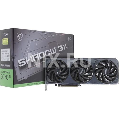 MSI SHADOW GeForce RTX 5070 Ti 16G SHADOW 3X OC