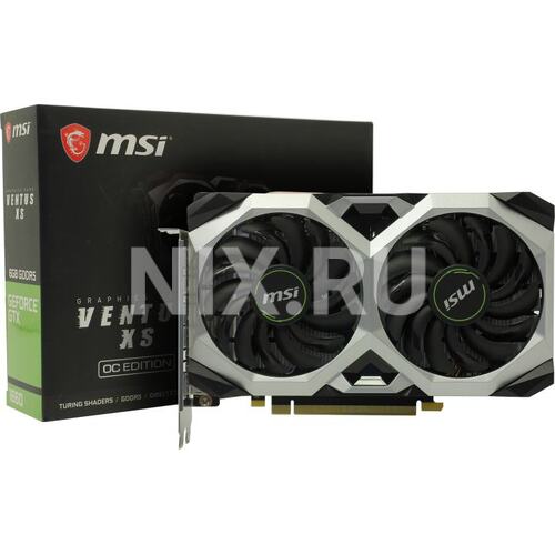 Игровая видеокарта MSI VENTUS XS GTX 1660 VENTUS XS 6G 6 Гб GDDR5