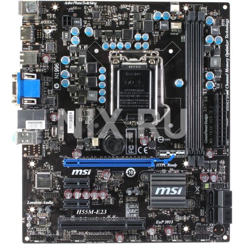 H55m E23 MSI H55M-E23 LGA 1156 Micro ATX Intel Motherboard