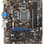 Материнская плата Socket LGA1155 MSI H61M-E33 (B3) 2LV DDR3/DDR3 MicroATX, вид сверху