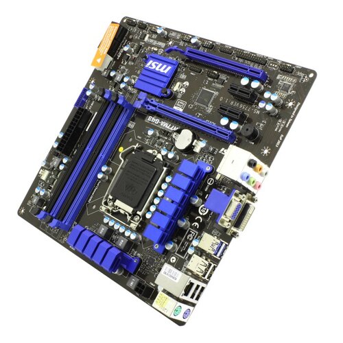 Материнская плата Socket LGA1155 MSI H77MA-G43 4LV DDR3/DDR3 MicroATX