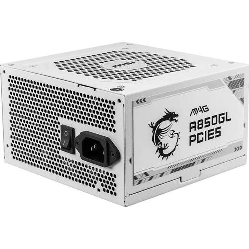 Блок питания MSI MAG MAG A850GL PCIE5 WHITE 850 Вт (RTL)