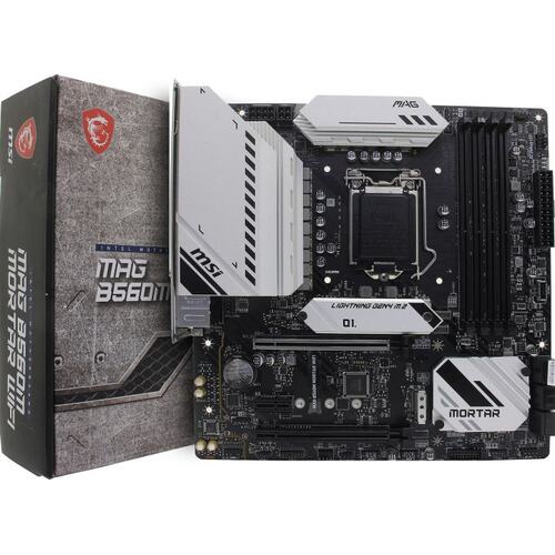 Материнская плата Socket LGA1200 MSI MAG B560M MORTAR WIFI 4DDR4 MicroATX