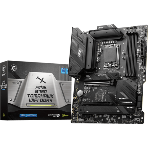 Материнская плата Socket LGA1700 MSI MAG B760 TOMAHAWK WIFI DDR4 4DDR4 ATX