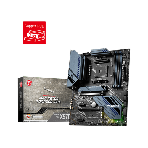 Материнская плата Socket AM4 MSI MAG X570S TORPEDO MAX 4DDR4 ATX